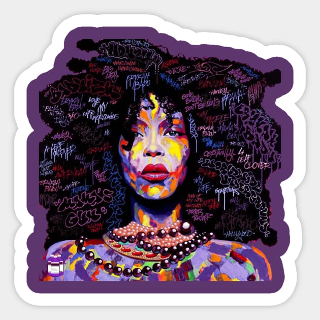 badu Sticker by Little Foxnice